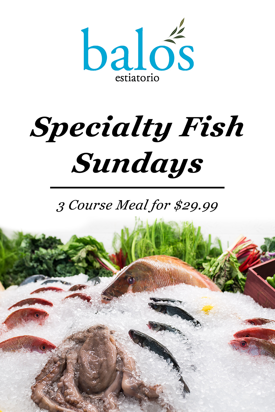 Balos Specialty Fish Sandwich Board